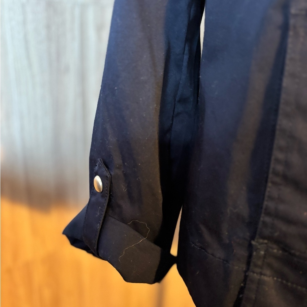 Studio Works Navy Zip-Front Utility Jacket - Picture 5 of 10